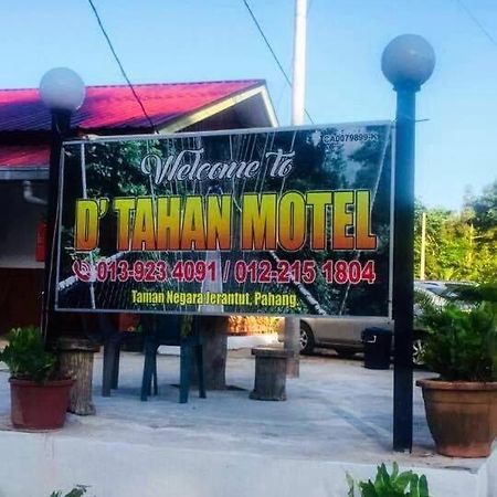Dtahan Motel Taman Negara Kuala Tahan Exterior foto