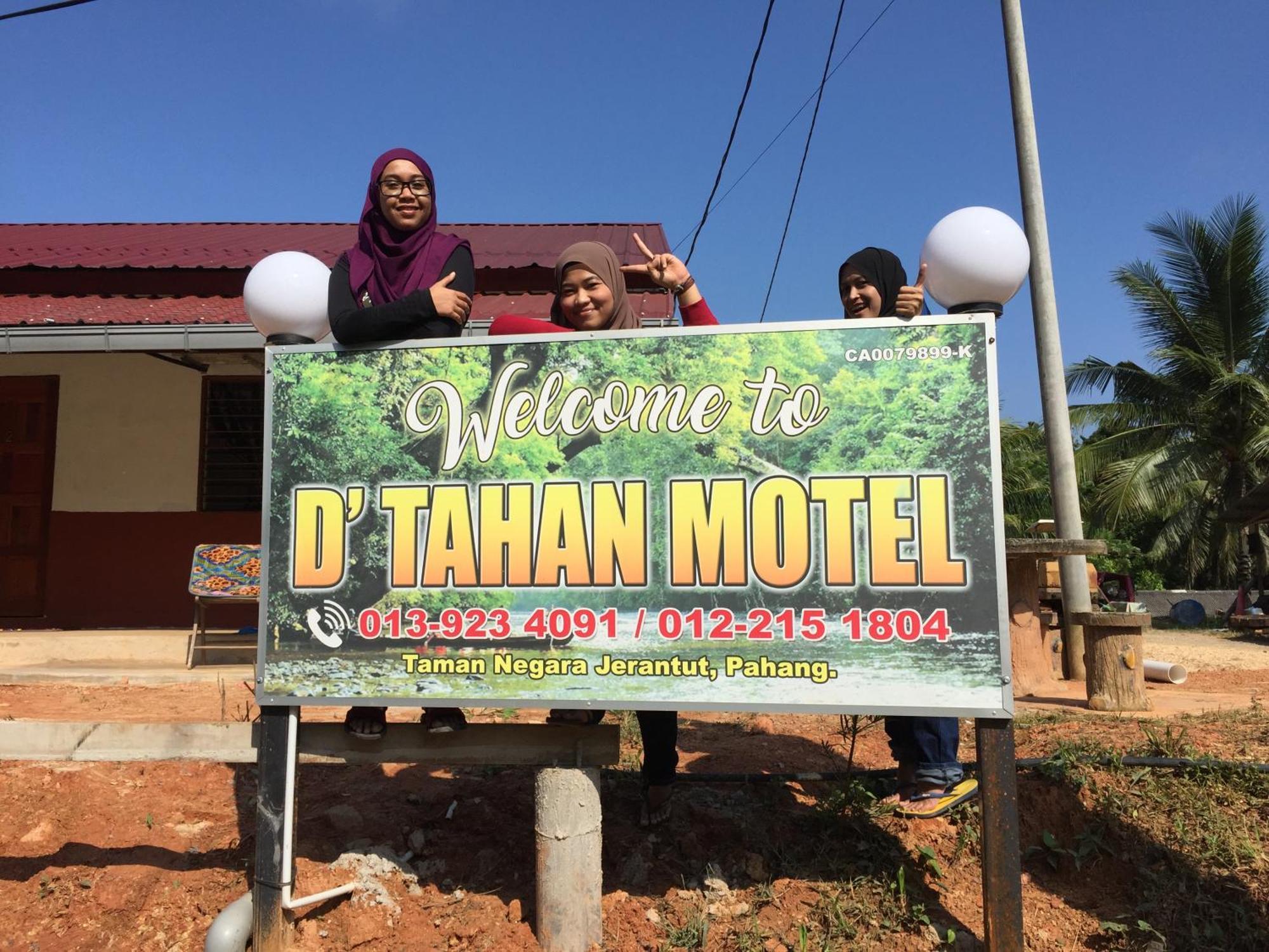 Dtahan Motel Taman Negara Kuala Tahan Exterior foto